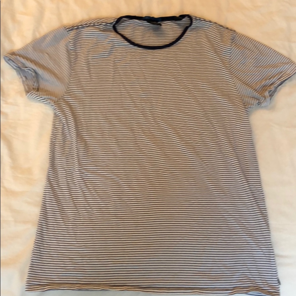 NWOT Men’s scotch and soda striped stretchy Tee